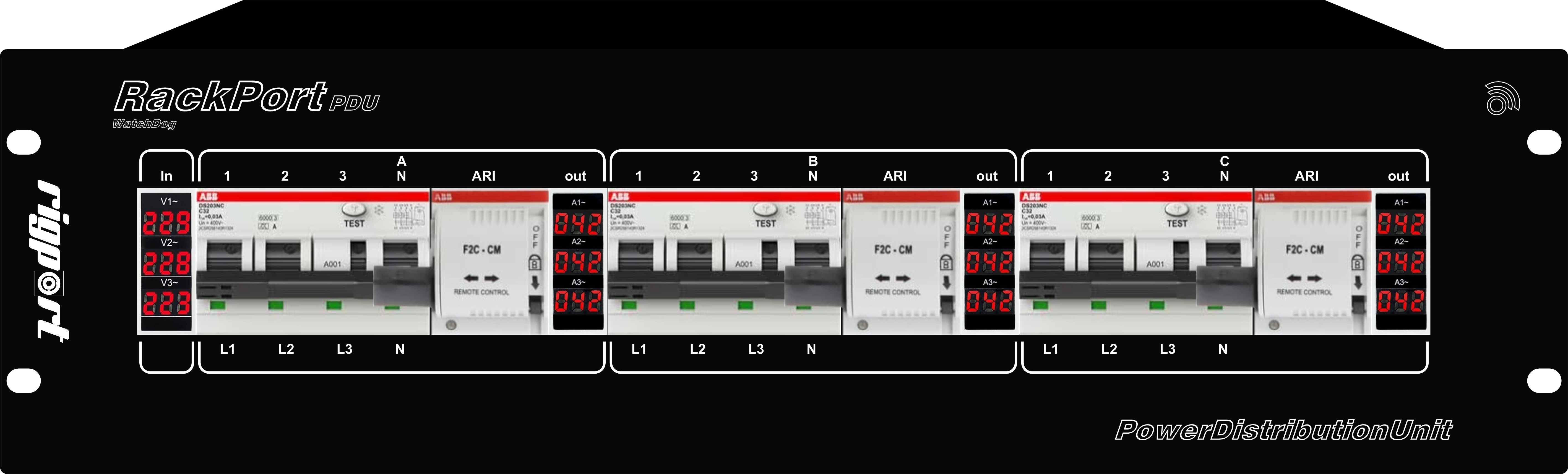 RackPort PD125-WD-ARI